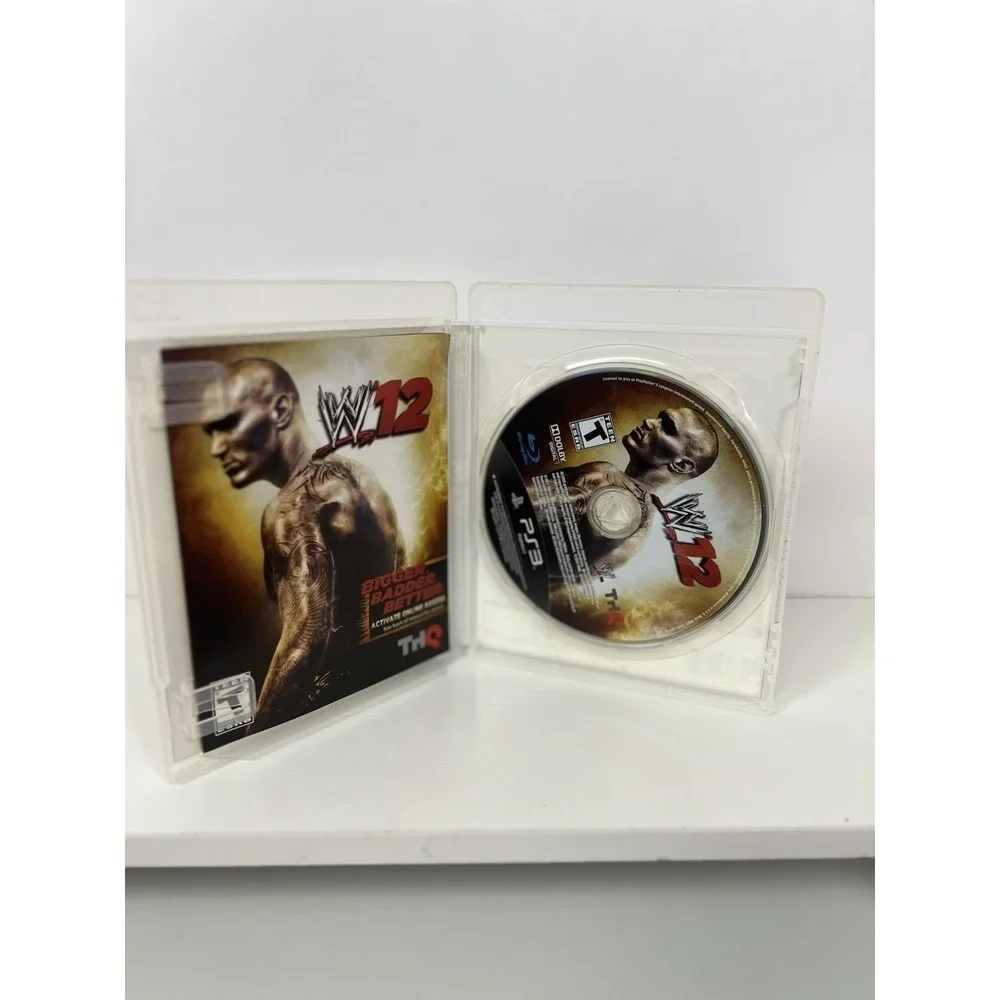 WWE '12 (Sony PlayStation 3, PS3, 2011) – Tested & Working‎